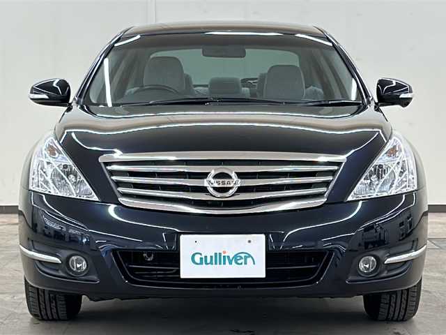 日産 ティアナ 250XL FOUR 道央・札幌 2008(平20)年 6.4万km サファイアブラック /4WD//純正ナビ（FM/AM/TV/BT/CD/DVD）//ステアリングスイッチ//左右独立エアコン//ETC//エンジンプッシュスタート//オートライト//ドアバイザー//スマートキー//助手席オットマン