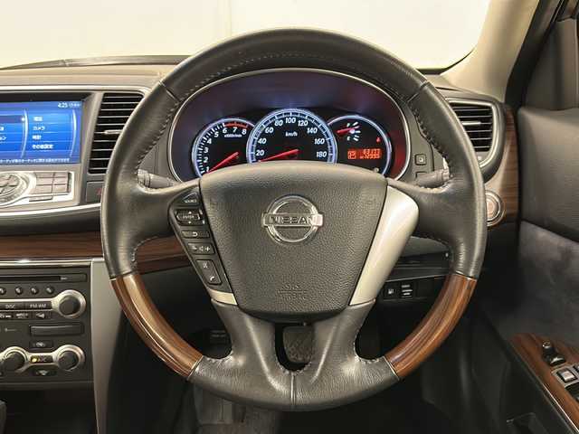 日産 ティアナ 250XL FOUR 道央・札幌 2008(平20)年 6.4万km サファイアブラック /4WD//純正ナビ（FM/AM/TV/BT/CD/DVD）//ステアリングスイッチ//左右独立エアコン//ETC//エンジンプッシュスタート//オートライト//ドアバイザー//スマートキー//助手席オットマン