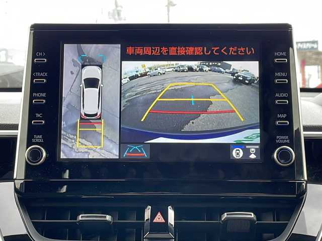 トヨタ カローラ クロス ハイブリッド Z 道北・旭川 2022(令4)年 2.4万km ダークブルーマイカM ・禁煙車/・４WD/・純正ディスプレイオーディオナビ/BT/USB/・パノラミックビューモニター/・ハンズフリーパワーバックドア/・オートライト/・オートマチックハイビーム/・ハーフレザーシート/・プリクラッシュブレーキ/・レーダークルーズコントロール/・レーンキープアシスト/・前席シートヒーター/・パワーシート/・LEDヘッドライト/フォグランプ/・ミラーヒーター/・革巻きステアリング/・ステアリングスイッチ/・ETC/・純正ゴムマット/・ウィンカーミラー/・１００V電源