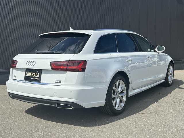 アウディ Ａ６ アバント 2．0 TFSI クワトロ 道東・釧路十勝 2016(平28)年 5.1万km グレイシアホワイトメタリック アダプティブクルーズコントロール/アクティブレーンアシスト/ブラインドスポットモニター/黒革/シートヒーター/メモリ付きパワーシート/パワーバックドア/フットトランクオープナー/純正メモリナビ/CD/DVD/BT/USB/バーチャルコックピット/バックカメラ/コーナーセンサー(前後)/純正18インチAW/純正フロアマット/キセノンヘッドライト/オートライト/リアフォグライト/ETC