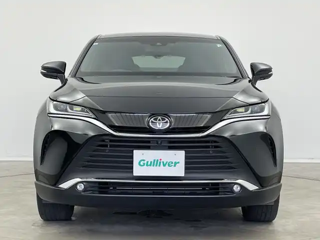 トヨタ ハリアー Z 新潟県 2021(令3)年 4.5万km プレシャスブラックパール 純正メモリナビ/（BT/FM/AM/フルセグTV)/バック/サイドカメラ/ステアリングスイッチ/パワーシート/ハーフレザーシート/電動リアゲート/JBLサウンドスピーカー/ブラインドスポットモニター/ヘッドアップディスプレイ/純正LEDオートヘッドライト/オートハイビーム/フロントフォグライト/電格ミラー/ウィンカーミラー/ドアバイザー/ETC2.0/スペアキー×1