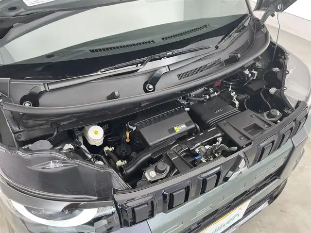 三菱 デリカミニ T プレミアム 滋賀県 2025(令7)年 0.1千km 緑Ⅱ 登録済未使用車/純正9型ディスプレイオーディオ/全方位カメラ/両側パワースライドドア/デジタルルームミラー/追従クルーズコントロール/シートヒーター/ハーフレザーシート/ステアリングヒーター/純正LEDヘッドライト/純正１５AW/前後ソナー/電子パーキング/サイドデカール