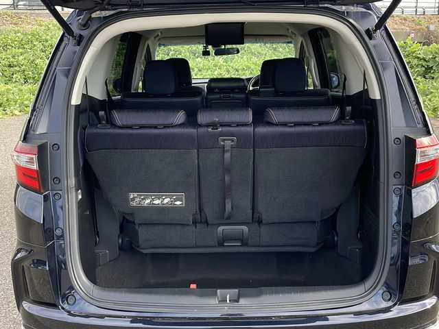 ホンダ オデッセイ アブソルート 20thアニバーサリー 新潟県 2014(平26)年 7.4万km プレミアムヴィーナスブラックP 4WD/純正8インチインターナビ(VXM-155VFEi)/CD/DVD/BT/フルセグテレビ/ミュージックサーバー/バックカメラ/ETC/フリップダウンモニター/ドライブレコーダー/クルーズコントロール/両側パワースライドドア/半革シート/運転席パワーシート/ステアリングスイッチ/スマートキー/プッシュスタート/LEDヘッドライト/オートライト/フォグランプ/社外18インチアルミホイール