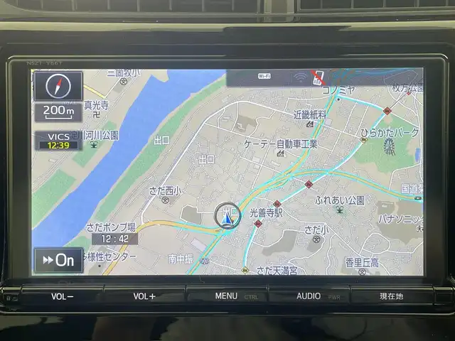 トヨタ アクア S スタイルブラック 大阪府 2016(平28)年 1万km ライムホワイトパールクリスタルシャイン 衝突軽減ブレーキ/車線逸脱警報/横滑り防止/純正SDナビ/(フルセグTV CD DVD Bluetooth)/バックカメラ/LEDヘッドライト/オートライト/オートマチックハイビーム/電動格納ミラー/ウインカーミラー/ドアバイザー/プッシュスタート/スマートキー/純正フロアマット/ETC