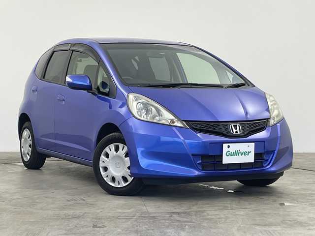 ホンダ フィット G スマートセレクション 群馬県 2012(平24)年 2.3万km アズールブルーメタリック 禁煙車　純正モニター付きCDデッキ　ステアリングスイッチ　ETC　オートライト　バックカメラ　前後ドライブレコーダー　スマートキー　電動格納ミラー　純正フロアマット　横滑り防止装置　盗難防止装置