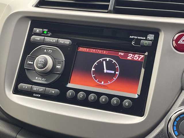 ホンダ フィット G スマートセレクション 群馬県 2012(平24)年 2.3万km アズールブルーメタリック 禁煙車　純正モニター付きCDデッキ　ステアリングスイッチ　ETC　オートライト　バックカメラ　前後ドライブレコーダー　スマートキー　電動格納ミラー　純正フロアマット　横滑り防止装置　盗難防止装置