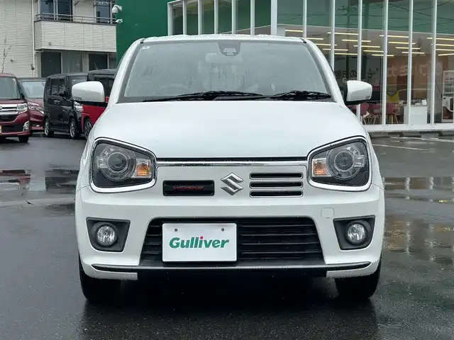 スズキ アルト ワークス 静岡県 2016(平28)年 2.3万km パールホワイト エンジンスタートボタン/パワーステアリング/パワーウィンドウ/パドルシフト/アイドリングストップ/オートエアコン/スマートキー/スペアキー1本/純正フロアマット/純正アルミホイール/布シート/ABS/横滑り防止装置/盗難防止装置/オートライト/キセノン/Wエアバッグ/衝突軽減システム