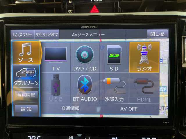 トヨタ ハリアー エレガンス 富山県 2017(平29)年 5.3万km ブラック ALPINE9型ナビ（AM/FM/BT/DVD/フルセグ）/バックカメラ/ドライブレコーダー/ETC/ハーフレザーシート/D席パワーシート/横滑り防止装置/アイドリングストップ/純正アルミホイール付夏タイヤ車載有/社外アルミホイール/純正フロアマット/オートLEDライト/フォグライト/革巻きステアリング/ステアリングスイッチ/スマートキー/スペアキー