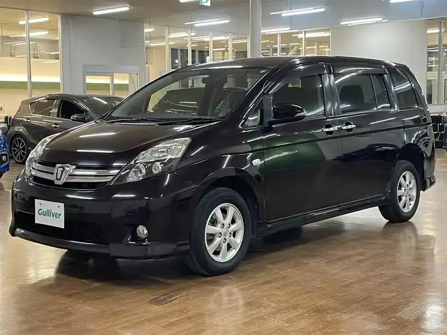 トヨタ アイシス プラタナ Vセレクション 道央・札幌 2014(平26)年 13.8万km ボルドーマイカメタリック 4WD/ワンオーナー/両側パワースライドドア /純正メモリナビ/・ワンセグTV/CD/BT/AM/FM/バックカメラ/純正エンジンスターター/社外ドライブレコーダー/社外レーダー/横滑り防止装置/プッシュスタート/スマートキー/スペアキー/3列シート/純正フロアマット/純正ドアバイザー/ウインカーミラー/ステアリングリモコン/オートライト/フォグライト/ビルトインETC/純正15インチAW/社外AW付冬タイヤ積込/・195/65R15 ’20製 4mm/新車時保証書/取扱説明書
