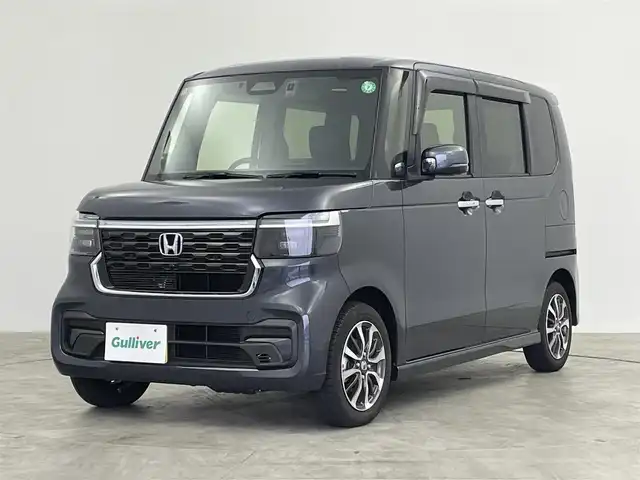 ホンダ Ｎ ＢＯＸ カスタム 群馬県 2023(令5)年 0.7万km メテオロイドグレーメタリック 純正９インチナビ　バックカメラ　アダプティブクルーズコントロール　片側パワースライドドア　ＬＥＤ　ＡＨＢ　シートヒーター　純正１４インチＡＷ　ステアリングリモコン　ＥＴＣ　スマートキー　禁煙車