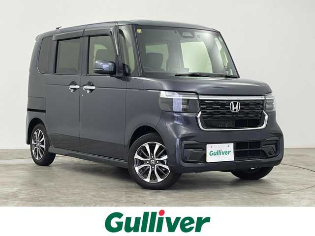 ホンダ Ｎ ＢＯＸ カスタム 群馬県 2023(令5)年 0.7万km メテオロイドグレーメタリック 純正９インチナビ　バックカメラ　アダプティブクルーズコントロール　片側パワースライドドア　ＬＥＤ　ＡＨＢ　シートヒーター　純正１４インチＡＷ　ステアリングリモコン　ＥＴＣ　スマートキー　禁煙車