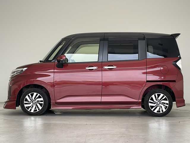 トヨタ ルーミー カスタムG 愛知県 2020(令2)年 2.6万km ブラックマイカメタリック/ファイアークォーツレッドメタリック 衝突軽減システム/純正SDナビ/両側パワースライドドア/レーダークルーズコントロール/シートヒーター/フルセグ/CD/DVD/Bluetooth/バックカメラ/Bluetooth/コーナーセンサー/純正アルミホイール/LEDヘッドライト/オートマチックハイビーム/ドライブレコーダー/ETC/ステアリングスイッチ/スマートキー/プッシュスタート