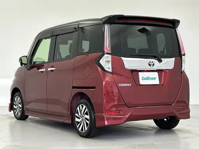 トヨタ ルーミー カスタムG 愛知県 2020(令2)年 2.6万km ブラックマイカメタリック/ファイアークォーツレッドメタリック 衝突軽減システム/純正SDナビ/モデリスタエアロ/両側パワースライドドア/レーダークルーズコントロール/シートヒーター/フルセグ/CD/DVD/Bluetooth/バックカメラ/Bluetooth/コーナーセンサー/純正アルミホイール/LEDヘッドライト/オートマチックハイビーム/ドライブレコーダー/ETC/ステアリングスイッチ/スマートキー/プッシュスタート