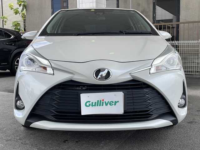 トヨタ ヴィッツ F セーフティーエディションⅢ 京都府 2019(令1)年 5.8万km ホワイトパールクリスタルシャイン 純正ナビ　/Ｂｌｕｅｔｏｏｔｈ接続　/フルセグＴＶ/バックカメラ　/禁煙車　/レーンキープアシスト　/衝突被害軽減システム　/電格ミラー/ウィンカーミラー　　/ドアバイザー　/フォグランプ　/ＬＥＤヘッドライト/オートマチックハイビーム/ワンオーナー/プッシュスタート