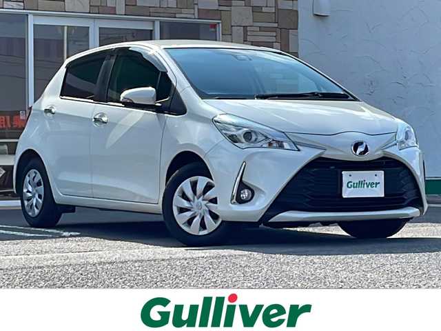 トヨタ ヴィッツ F セーフティーエディションⅢ 徳島県 2019(令1)年 5.8万km ホワイトパールクリスタルシャイン 純正7型ナビ　/（BT/フルセグ/CD/ラジオ）/バックカメラ/レーンキープアシスト　/衝突被害軽減システム　/ETC/電格ミラー/ウィンカーミラー　　/ドアバイザー　/フォグランプ　/ＬＥＤヘッドライト/オートライト/オートマチックハイビーム/ワンオーナー/ステアリングリモコン/プッシュスタート/純正フロアマット