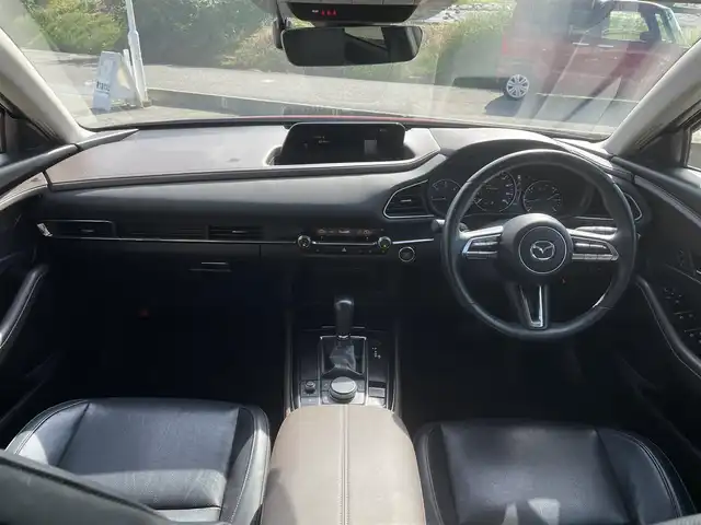 マツダ ＣＸ－３０ 富山県 2019(令1)年 3.6万km ソウルレッドクリスタルM ワンオーナー/革シート/メーカーナビ/Bluetooth/バックカメラ/コーナーセンサー/スマートキー/パワーシート/シートヒーター/LEDオートライト/レーダークルーズコントロール/レーンキープアシスト