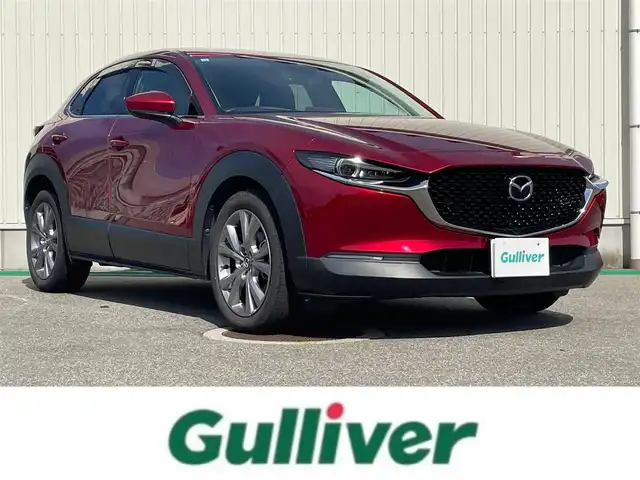 マツダ ＣＸ－３０ 富山県 2019(令1)年 3.6万km ソウルレッドクリスタルM ワンオーナー/革シート/メーカーナビ/Bluetooth/バックカメラ/コーナーセンサー/スマートキー/パワーシート/シートヒーター/LEDオートライト/レーダークルーズコントロール/レーンキープアシスト