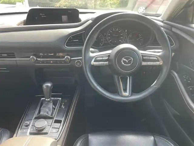 マツダ ＣＸ－３０ 富山県 2019(令1)年 3.6万km ソウルレッドクリスタルM ワンオーナー/革シート/メーカーナビ/Bluetooth/バックカメラ/コーナーセンサー/スマートキー/パワーシート/シートヒーター/LEDオートライト/レーダークルーズコントロール/レーンキープアシスト