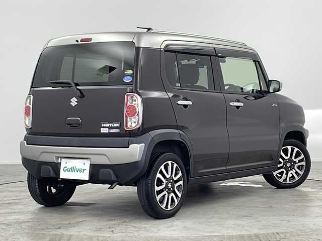 スズキ ハスラー Jスタイル Ⅲ 愛知県 2018(平30)年 2.1万km アーバンブラウンパールメタリック/スチールシルバー2トーン 社外ナビ（BT/TV/CD/DVD/AM/FM/SD)/ETC/前後ドライブレコーダー/バックカメラ/デュアルカメラブレーキサポート/シートヒーター（運転席/助手席）/HIDオートヘッドライト/LEDフォグランプ/LEDルームランプ/電動格納ウインカーミラー/車線逸脱警報/アイドリングストップ/横滑り防止機能/衝突軽減システム/USB充電ポート２つ/スマートキー＆プッシュスタート/純正ドアバイザー/純正フロアマット/純正15インチアルミ/ハーフレザーシート/ベンチシート/保証書　/取扱説明書