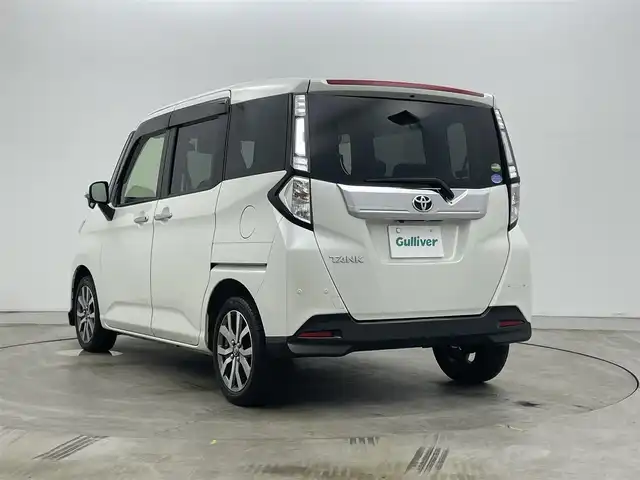 トヨタ タンク カスタムG－T 岡山県 2019(平31)年 4.7万km パールホワイトⅢ 純正7インチナビ NSZT-W68T/地デジフルセグ/Bluetooth/CD/DVD/バックカメラ /純正12インチフリップダウンモニター V12T-R68C/両側パワースライドドア/スマートアシスト/クルーズコントロール/ビルトインETC/LEDヘッドライト/オートライト /HDMI接続/社外フロアマット/誤発進抑制/プッシュスタート /スマートキー/取扱説明書/スペアキー×１