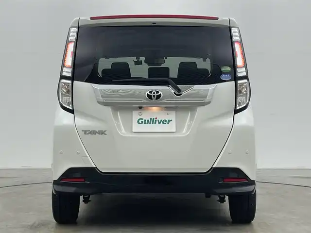 トヨタ タンク カスタムG－T 岡山県 2019(平31)年 4.7万km パールホワイトⅢ 純正7インチナビ NSZT-W68T/地デジフルセグ/Bluetooth/CD/DVD/バックカメラ /純正12インチフリップダウンモニター V12T-R68C/両側パワースライドドア/スマートアシスト/クルーズコントロール/ビルトインETC/LEDヘッドライト/オートライト /HDMI接続/社外フロアマット/誤発進抑制/プッシュスタート /スマートキー/取扱説明書/スペアキー×１