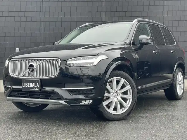 ボルボ ＸＣ９０ T6 AWD インスクリプション 静岡県 2019(令1)年 4.2万km オニキスブラックP 純正HDDナビ/・Bluetooth/・Apple Carplay /Android　Auto/ETＣ/360°カメラシステム/パークアシストパイロット/アダプティブクルーズコントロール/パイロットアシスト/ブラインドスポット/衝突軽減ブレーキ/Harman/Kardonサウンドシステム/黒革シート/・前席シートヒーター/・前席エアシート/・メモリー機能付きパワーシート/純正前後ドライブレコーダー/パワーバックドア