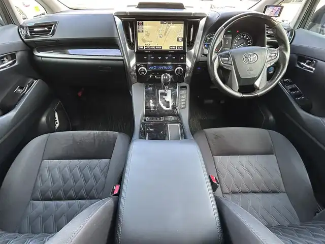 トヨタ アルファードハイブリット S 福島県 2018(平30)年 8.8万km ホワイトパールクリスタルシャイン Toyota Safety Sense/レーダークルーズコントロール/純正ナビゲーション/【フルセグTV/FM・AM/BT】/後席社外モニター/両側パワースライドドア/デジタルインナーミラー/モデリスタエアロ/ビルトインETC/バックカメラ/コーナーセンサー/前後ドライブレコーダー/オートLEDヘッドライト/オートハイビーム/レーンキープアシスト/横滑り防止/革巻きステアリング/ステアリングスイッチ/プッシュスタート/スマートキー