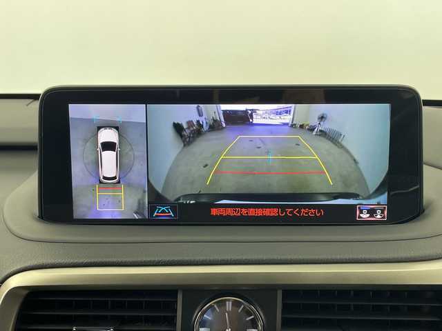 レクサス ＲＸ 450h Fスポーツ 鹿児島県 2021(令3)年 4.6万km グラファイトブラックガラスフレーク ワンオーナー/レクサスセーフティプラス/純正ナビ/（CD/DVD/BT/フルセグTV）/AppleCarPlay/パノラマルーフ/パノラミックビューモニター/パドルシフト/プリクラッシュセーフティ/レーンキープアシストパワーバックドア/レーダークルーズコントロール/ヘッドアップディスプレイ/ブラインドスポットモニター/3眼LEDヘッドライト/赤レザーシート/シートヒーター/シートベンチレーション/ETC2.0/ハンドルヒーター/保証書/取扱説明書