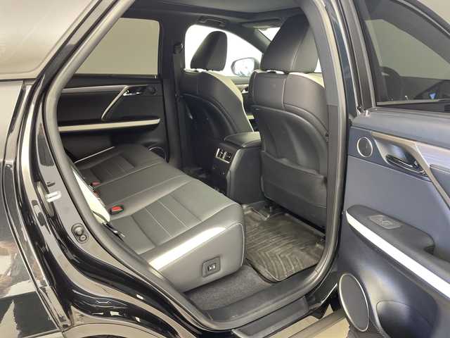 レクサス ＲＸ 450h Fスポーツ 鹿児島県 2021(令3)年 4.6万km グラファイトブラックガラスフレーク ワンオーナー/レクサスセーフティプラス/純正ナビ/（CD/DVD/BT/フルセグTV）/AppleCarPlay/パノラマルーフ/パノラミックビューモニター/パドルシフト/プリクラッシュセーフティ/レーンキープアシストパワーバックドア/レーダークルーズコントロール/ヘッドアップディスプレイ/ブラインドスポットモニター/3眼LEDヘッドライト/赤レザーシート/シートヒーター/シートベンチレーション/ETC2.0/ハンドルヒーター/保証書/取扱説明書