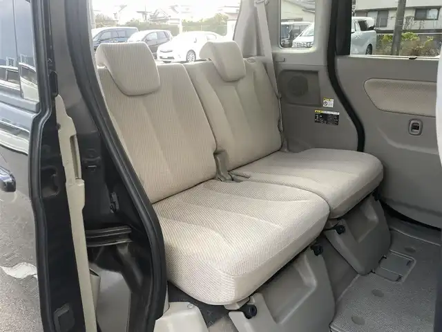 スズキ スペーシア X 宮崎県 2015(平27)年 9.9万km 黒 社外ディスプレイオーディオ/　AM FM CD DVD/パワースライドドア/ドライブレコーダー/アイドリングストップ/プッシュスタート/スマートキー/オートエアコン/ヘッドライトレベライザー/ABS/横滑り防止装置/ドアバイザー