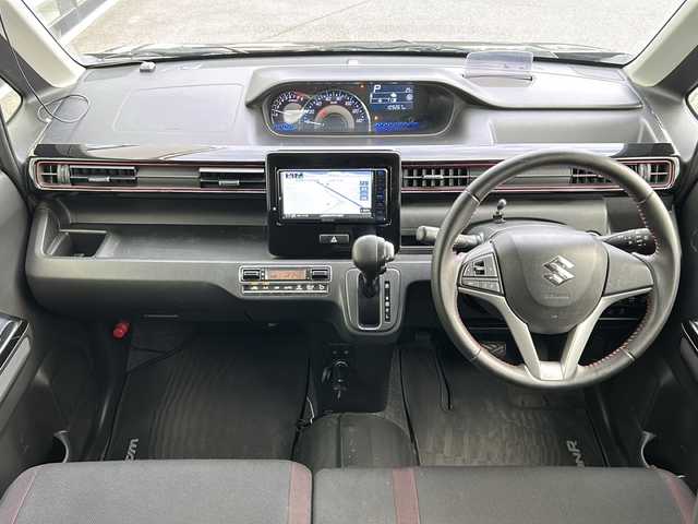 スズキ ワゴンＲ スティングレー HYBRID X 山形県 2017(平29)年 11万km ブレイブカーキP ４WD/社外ナビKENWOOD/（AM/FM/CD/DVD/フルセグ/Bluetooth）/ステアリングスイッチ/クルーズコントロール/オートマチックハイビーム/レーンキープアシスト/電動格納ミラー/前席シートヒーター/ETC/横滑り防止装置/フォグランプ/ドアバイザー/社外14インチAWスタッドレスタイヤ車載（6mm）