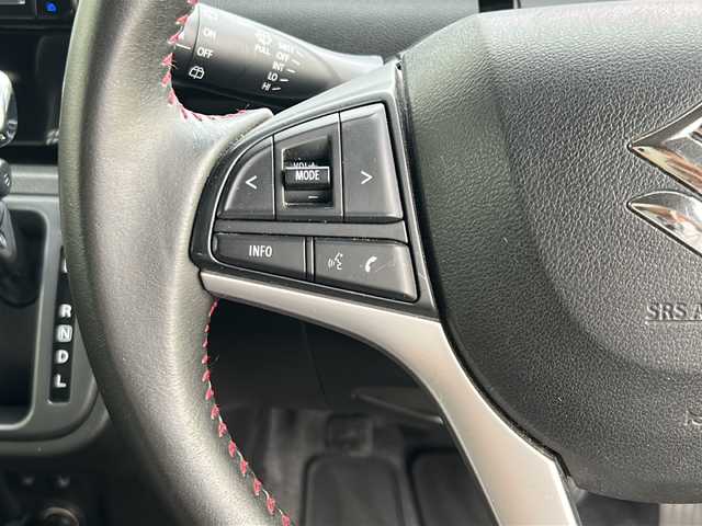 スズキ ワゴンＲ スティングレー HYBRID X 山形県 2017(平29)年 11万km ブレイブカーキP ４WD/社外ナビKENWOOD/（AM/FM/CD/DVD/フルセグ/Bluetooth）/ステアリングスイッチ/クルーズコントロール/オートマチックハイビーム/レーンキープアシスト/電動格納ミラー/前席シートヒーター/ETC/横滑り防止装置/フォグランプ/ドアバイザー/社外14インチAWスタッドレスタイヤ車載（6mm）