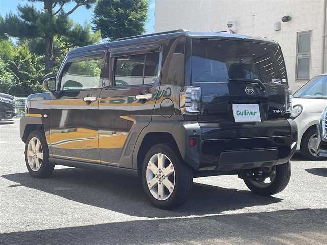 ダイハツ タフト G 静岡県 2021(令3)年 1.4万km ブラックマイカメタリック ワンオーナー/ガラスルーフ/純正ナビ/フルセグTV/DVD/CD/SD/MSV/BT/バックカメラ/前席シートヒーター /衝突軽減ブレーキ/レーンキープアシスト/前後コーナーセンサー/ナビ連動ドライブレコーダー/ETC/TVキャンセラー/LEDヘッドライト/LEDフォグ/スマートキー×2/保証書/取扱説明書/ナビ取扱説明書/R6点検記録簿有