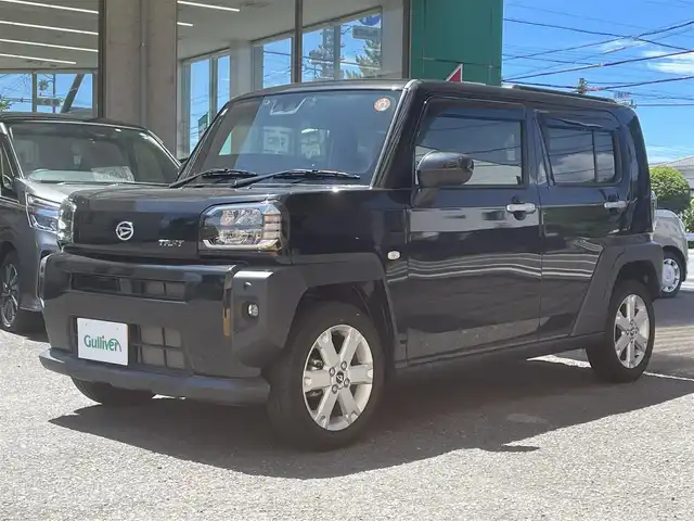ダイハツ タフト G 静岡県 2021(令3)年 1.4万km ブラックマイカメタリック ワンオーナー/ガラスルーフ/純正ナビ/フルセグTV/DVD/CD/SD/MSV/BT/バックカメラ/前席シートヒーター /衝突軽減ブレーキ/レーンキープアシスト/前後コーナーセンサー/ナビ連動ドライブレコーダー/ETC/TVキャンセラー/LEDヘッドライト/LEDフォグ/スマートキー×2/保証書/取扱説明書/ナビ取扱説明書/R6点検記録簿有