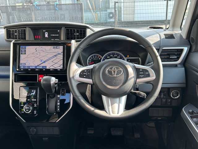 トヨタ ルーミー カスタムG－T 茨城県 2018(平30)年 3.5万km パールホワイトⅢ 純正ナビ/‐BT/CD/TV/純正ＡＷ　/クルーズコントロール　/フロントエアロパーツ　/バックカメラ　/両側パワースライドドア　/スマートキー　/アイドリングストップ　/ＬＥＤライト /パワーステアリング /パワーウィンドウ