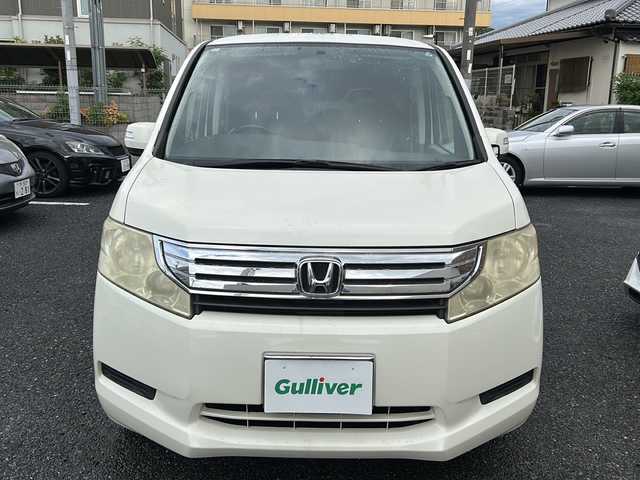 ホンダ ステップワゴン G Lパッケージ 大阪府 2009(平21)年 10万km プレミアムホワイトパール ETC/ドライブレコーダー/両側PWスライドドア/社外ナビ/ワンセグTV/革巻きステアリング/純正フロアマット