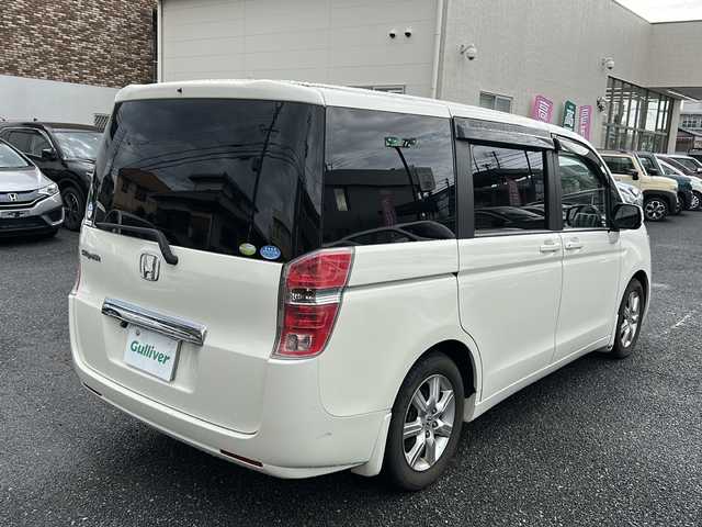 ホンダ ステップワゴン G Lパッケージ 大阪府 2009(平21)年 10万km プレミアムホワイトパール ETC/ドライブレコーダー/両側PWスライドドア/社外ナビ/ワンセグTV/革巻きステアリング/純正フロアマット