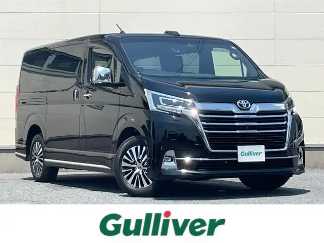 トヨタ グランエース プレミアム 茨城県 2020(令2)年 1万km ブラック ワンオーナー/純正ナビ/全周囲カメラ/フルセグTV/ドライブレコーダー/フリップダウンモニター/クルーズコントロール/コーナーセンサー前後/両側パワスラ/オットマン/オートマチックハイビーム/LEDヘッドライト/BSM/ETC2.0/ユニバーサルステップ
