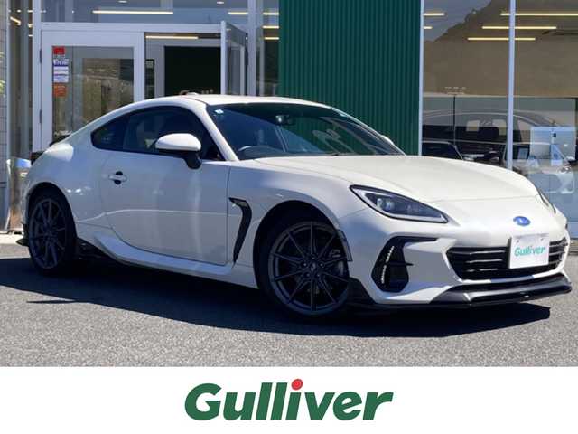 スバル ＢＲＺ S 愛媛県 2021(令3)年 4.4万km クリスタルホワイトP 純正OPカロッツェリア9インチナビ/・CD/DVD/フルセグTV /・MSV/Bluetooth/バックカメラ/STi/F/S/R スポイラー/トランクスポイラー/ルーフスポイラー/クルーズコントロール/前方ドライブレコーダー/ETC/ハーフレザーシート/・シートヒーター /ヒルスタートアシスト/スバルリヤビークルディテクション/ステアリング連動ヘッドランプ/デュアルAAC/LEDオートライト