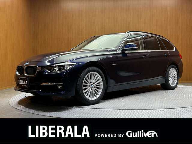 ＢＭＷ ３１８ｉ ツーリング ラグジュアリー 千葉県 2017(平29)年 5.5万km 紺 茶革シート　/クルーズコントロール　/ナビ　/Bカメラ　/Bluetooth接続　/電動シート　/シートH　/電動リアゲート　/コンフォートアクセス　/LEDヘッドライト　/PDC　/ドライビングアシスト　/衝突軽減B　/LCW　/ETC　/禁煙車