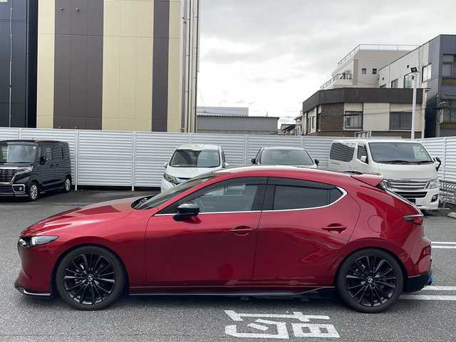 マツダ マツダ３ファストバック 20S バーガンディセレクション 広島県 2020(令2)年 4.5万km ソウルレッドクリスタルM /登録時走行距離/　　　　　　　44953キロ/i-stop/純正ナビ/全方位モニター/地デジ/赤革シート/シートヒーター/クルーズコントロール/BOSEサウンドシステム/HUD/ETC/新車時整備手帳/　　【保証書】/取扱説明書/