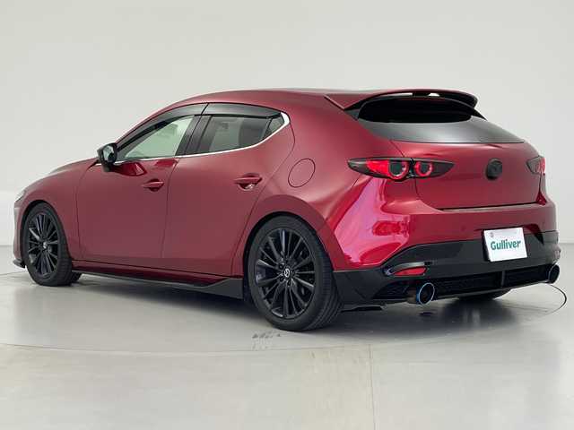 マツダ マツダ３ファストバック 20S バーガンディセレクション 愛知県 2020(令2)年 4.6万km ソウルレッドクリスタルM i-stop/社外サスペンション/社外柿本マフラー/純正ナビ/全方位モニター/フルセグ/赤革シート/シートヒーター/ステアリングヒーター/クルーズコントロール/BOSEサウンドシステム/・HUD/・BSM/ビルトインETC/保証書/取扱説明書
