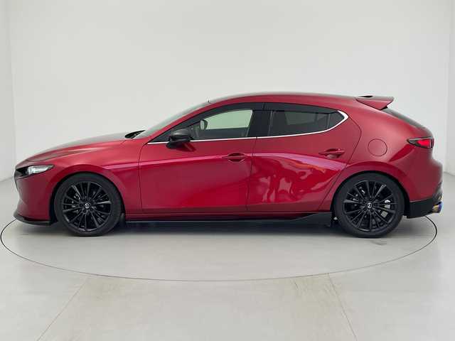 マツダ マツダ３ファストバック 20S バーガンディセレクション 愛知県 2020(令2)年 4.6万km ソウルレッドクリスタルM i-stop/社外サスペンション/社外柿本マフラー/純正ナビ/全方位モニター/フルセグ/赤革シート/シートヒーター/ステアリングヒーター/クルーズコントロール/BOSEサウンドシステム/・HUD/・BSM/ビルトインETC/保証書/取扱説明書