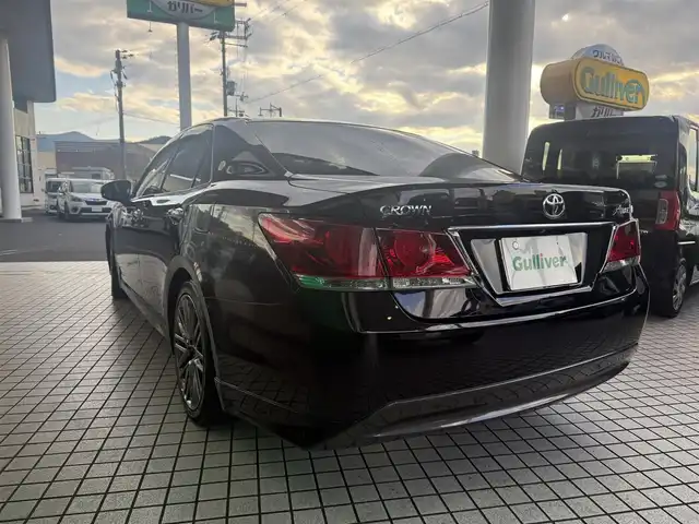 トヨタ クラウン アスリート S 京都府 2013(平25)年 9.8万km ブラック 純正マルチHDDナビ、地デジ、Bluetooth/USB端子/CD/DVD/前席パワーシート/ステアリングスイッチ/バックカメラ/クルーズコントロール/サンルーフ/ディスチャージ/ビルトインETC/保証書/取扱説明書