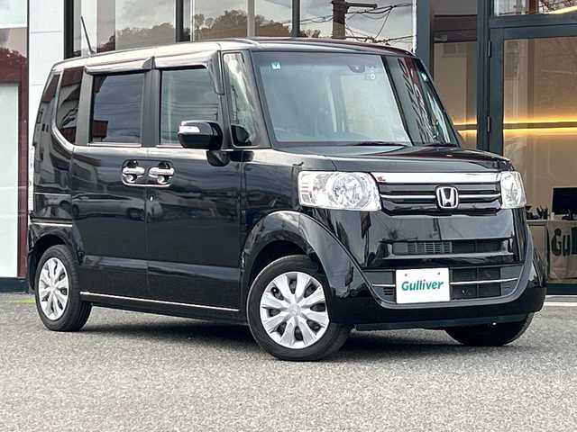 ホンダ Ｎ ＢＯＸ G SSパッケージ 大阪府 2017(平29)年 5.9万km クリスタルブラックパール 衝突軽減　純正ナビ（ＶＸＭ－１７４ＶＦＸＩ）　フルセグＴＶ　ＣＤ　ＤＶＤ　両側パワースライド　前後ドラレコ　バックカメラ　シートヒーター　ＥＴＣ　オートライト　純正フロアマット　