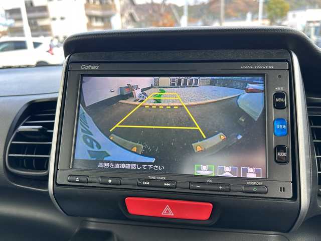 ホンダ Ｎ ＢＯＸ G SSパッケージ 大阪府 2017(平29)年 5.9万km クリスタルブラックパール 衝突軽減　純正ナビ（ＶＸＭ－１７４ＶＦＸＩ）　フルセグＴＶ　ＣＤ　ＤＶＤ　両側パワースライド　前後ドラレコ　バックカメラ　シートヒーター　ＥＴＣ　オートライト　純正フロアマット　