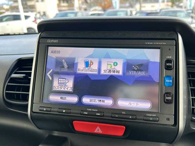 ホンダ Ｎ ＢＯＸ G SSパッケージ 大阪府 2017(平29)年 5.9万km クリスタルブラックパール 衝突軽減　純正ナビ（ＶＸＭ－１７４ＶＦＸＩ）　フルセグＴＶ　ＣＤ　ＤＶＤ　両側パワースライド　前後ドラレコ　バックカメラ　シートヒーター　ＥＴＣ　オートライト　純正フロアマット　