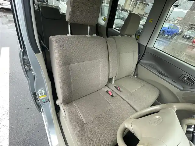 ダイハツ タント X 島根県 2013(平25)年 6.8万km ブライトシルバーメタリック ワンオーナー/純正CDオーディオ　/AM/FM/ETC/アイドリングストップ/片側パワースライドドア　/スマートキー　/純正フロアマット/保証書