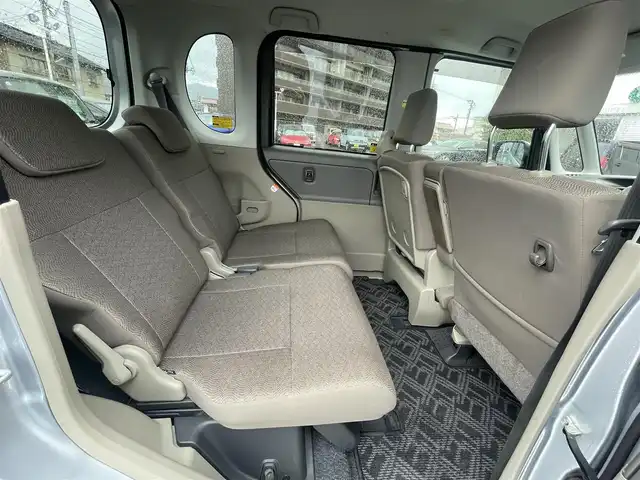 ダイハツ タント X 島根県 2013(平25)年 6.8万km ブライトシルバーメタリック ワンオーナー/純正CDオーディオ　/AM/FM/ETC/アイドリングストップ/片側パワースライドドア　/スマートキー　/純正フロアマット/保証書