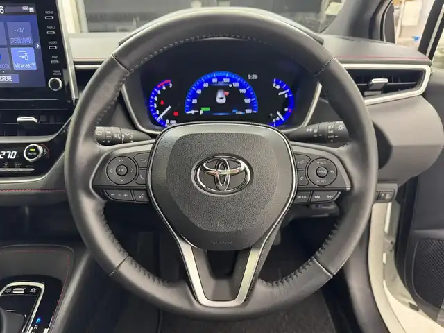 トヨタ カローラ スポーツ ハイブリッドG Z 滋賀県 2020(令2)年 0.5万km パール 純正9インチナビ/Bluetooth/USB/フルセグテレビ/バックカメラ/セーフティセンス/インテリジェントクリアランスソナー/ドライブモードセレクト/LEDヘッドライト/ドライブレコーダー/自動防眩インナーミラー/プッシュスタート/スマートキー